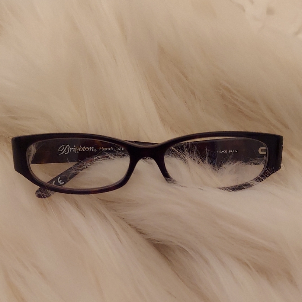 Brighton Women's Elegant Black Tortoise Glasses Readers 1.5
